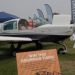 image of Grumman Tiger given away in the AOPA Sweepstakes in 2022