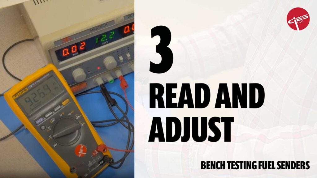 3. Read and Adjust