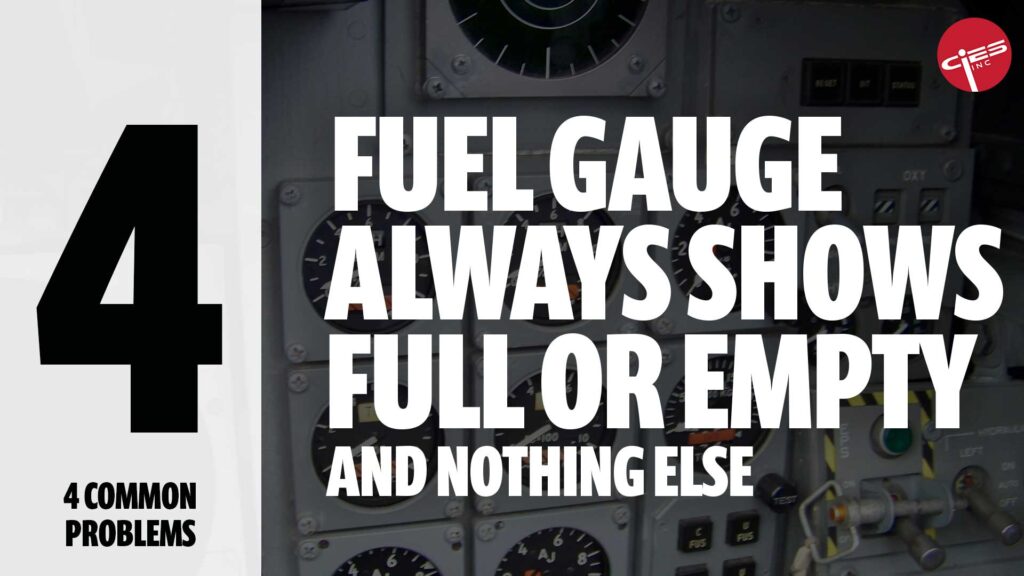 fuel gauge always shows full or empty